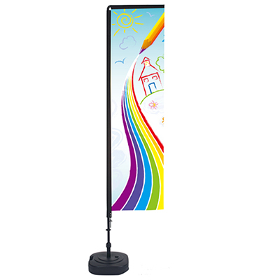 Wind Dancer Outdoor Flag with Water Base
