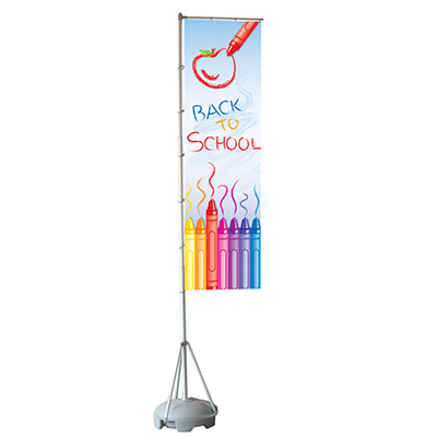 Wind Dancer Outdoor Flag with Water Base