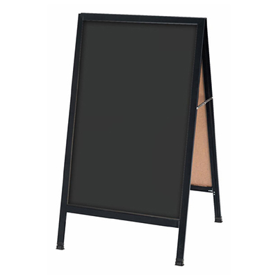 Write-On Board A-Frame Poster