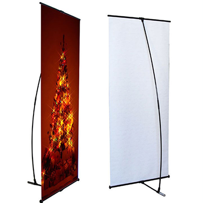 L Banner Stand