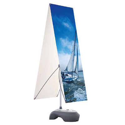 Double Sided Outdoor X Banner Stand