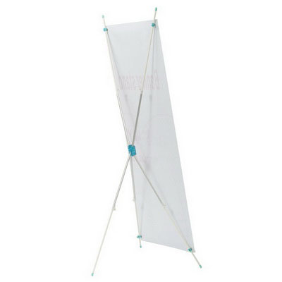 Adjustable X Banner Display Frame