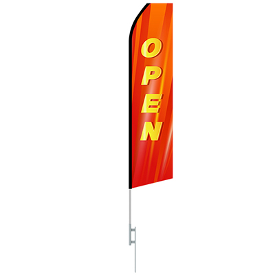 Custom Swooper Flag Banner