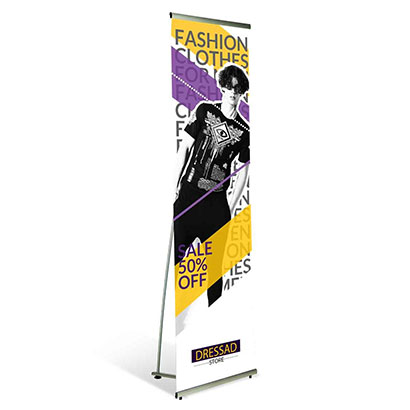 L Banner Stand